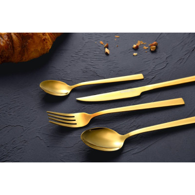 Набір столових приборів Bergner Sofia gold 24 предмета (BG-45143-GD)
