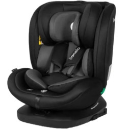 Автокрісло Lionelo Bastiaan i-Size Black Grey, чорне (LO-BASTIAAN I-SIZE BLACK GREY)