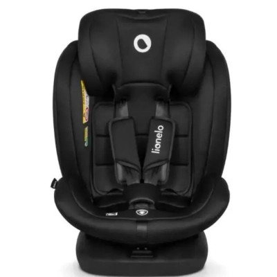 Автокрісло Lionelo Bastiaan i-Size Black Grey, чорне (LO-BASTIAAN I-SIZE BLACK GREY)