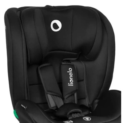 Автокрісло Lionelo Bastiaan i-Size Black Grey, чорне (LO-BASTIAAN I-SIZE BLACK GREY)