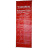 Килимок для фітнесу Toorx Padded Exercise 181х60х2,5 см з антиковзною поверхнею Blu/Rosso (MAT-GE) (931149)
