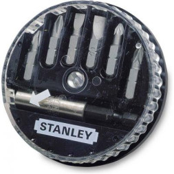 Набір біт Stanley біти Sl, Ph 7шт. + магнітний тримач (1-68-735)