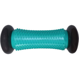 Масажний ролик LiveUp Massage Bar LS5048-b сірий/бірюзовий 16.5х7см (6951376170658)