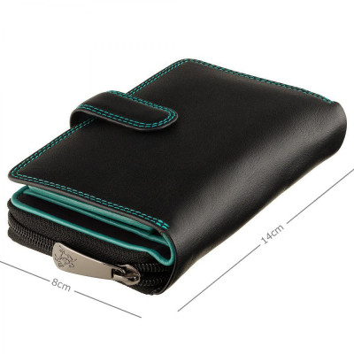 Гаманець Visconti R13 Carmelo з RFID Black/Rhumba (R13 BLK/RHUMBA)