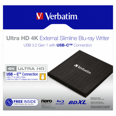 Оптичний привід Blu-Ray Verbatim 43888