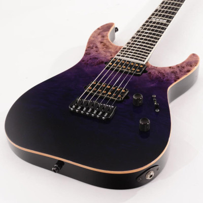 Електрогітара ESP E-II M-II 7NT HS Purple Natural Fade