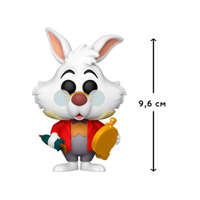 Фігурка для геймерів Funko Pop серії Аліса в країні див - Білий кролик з годинником (55739)