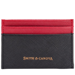 Кардхолдер Smith &amp; Canova 26827 Devere Black-Red (26827 BLK-RED)