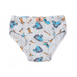 Труси дитячі BiyoKids з динозаврами (2556-104B-gray)