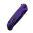 Ніж Civivi Brazen Tanto Darkwash Purple G10 (C2023D)
