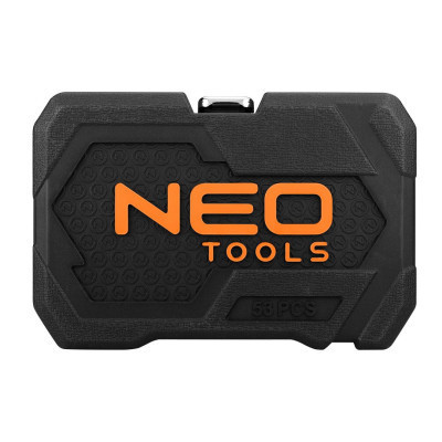 Набір інструментів Neo Tools 73шт, 1/2&quot;, 1/4&quot;, CrV, кейс (10-054)