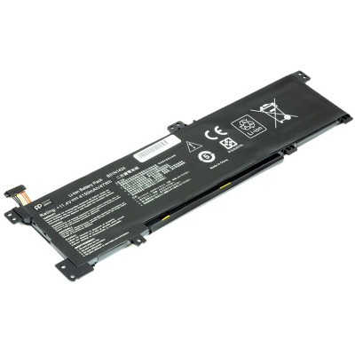 Акумулятор до ноутбука PowerPlant ASUS A401L (B31N1424) 11.4V 4150mAh (NB431267)