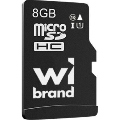 Карта пам&#039;яті Wibrand 8GB mictoSD class 10 (WICDHC10/8GB)