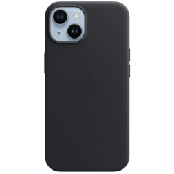 Чохол до мобільного телефона Apple iPhone 14 Leather Case with MagSafe - Midnight (MPP43ZM/A)