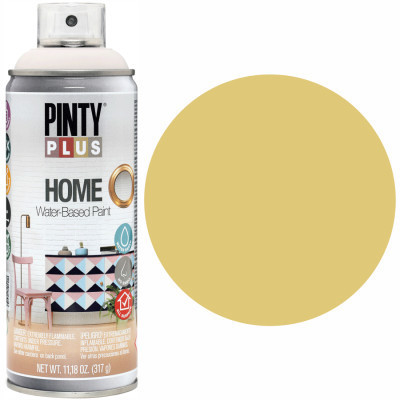 Фарба-аерозоль Pintyplus на водній основі HOME, Латунь, 400 мл (8429576269208)