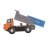 Залізниця Hape Набір для іграшкової залізниці Підйомний кран та вантажівка (E3715)