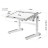 Парта Mealux Ergowood M Multicolor W Energy (BD-800 W/MC Energy)