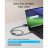 Дата кабель USB-C to USB-C 0.9m 240W 20Gbps 4K Video bio-nylon black Anker (A80N1H11)