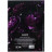 Книга записна Axent Purple fleur А5, 96 аркушів, клітинка, тверда обкладинка (8459-2-A)