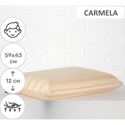 Подушка MirSon ортопедична 6044 Noble stripe Carmela Men 59х43х12 (2200003261677)