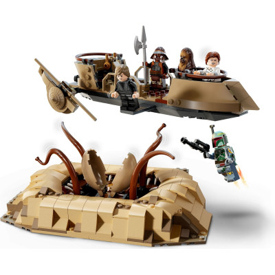 Конструктор LEGO Star Wars Пустельний скіф та яма Сарлакка (75396)