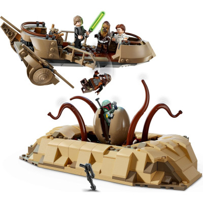 Конструктор LEGO Star Wars Пустельний скіф та яма Сарлакка (75396)