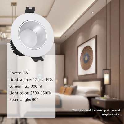 Світильник точковий Yeelight Mesh LED Downlight M2 5W 350lm 2700 - 6500K (YLTS02YL)