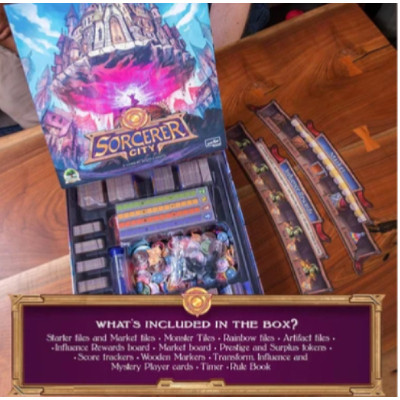 Настільна гра Druid City Games Sorcerer City (Місто Чарівників) , англійська (3770)