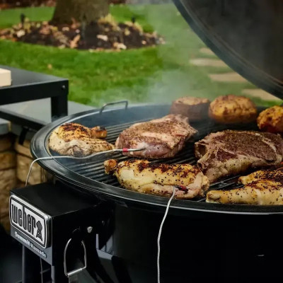 Гриль-барбекю Weber Summit Kamado E6 61 cm Black (18201004)