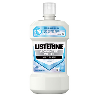 Ополіскувач для порожнини рота Listerine Ультравідбілювання М&#039;який смак 500 мл (3574661491776/3574661491875)