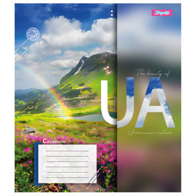 Зошит 1 вересня 1В The beauty of UA 48 аркушів клітинка (767100)