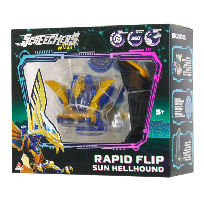 Трансформер Screechers Wild ! S5 L0.5 – Сан Хелхаунд (EU686104B)