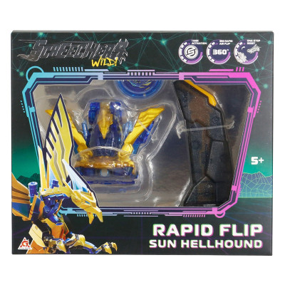 Трансформер Screechers Wild ! S5 L0.5 – Сан Хелхаунд (EU686104B)