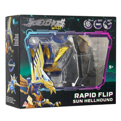 Трансформер Screechers Wild ! S5 L0.5 – Сан Хелхаунд (EU686104B)