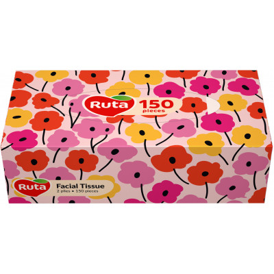 Серветки косметичні Ruta Women Brick 2 шари 150 аркушів (4820023748712)