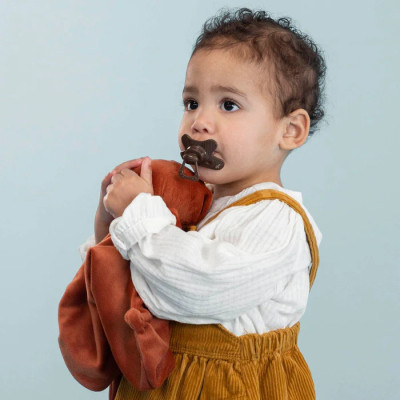 Пустушка Difrax Natural, 20+ міс (803 Chocolate_lines)