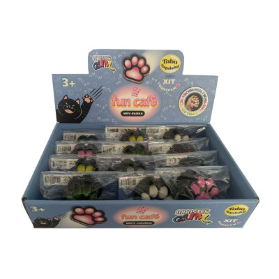 Антистрес Monster Gum Fun Cafe Taba - Мяу-лапка (T26183)