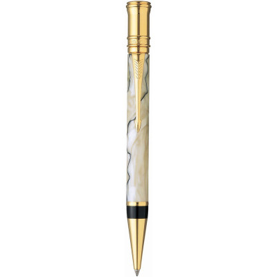 Ручка кулькова Parker DUOFOLD  Pearl and Black NEW BP (91 632Ж)