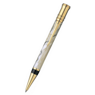 Ручка кулькова Parker DUOFOLD  Pearl and Black NEW BP (91 632Ж)
