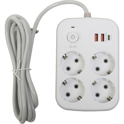 Мережевий фільтр живлення XoKo XK-SP-4-2-1-WH