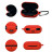 Чохол для навушників BeCover Silicon Shockproof для Samsung Galaxy Buds / Buds+ Red (704665)