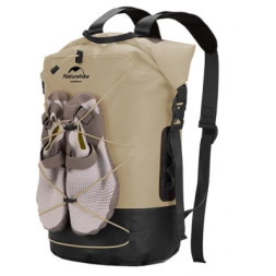 Рюкзак туристичний Naturehike водонепроникний NH21FSB04 40л бежевий (6927595788264)