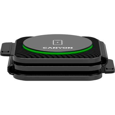 Зарядний пристрій Canyon WS-305 Foldable 3in1 Wireless charger (CNS-WCS305B)