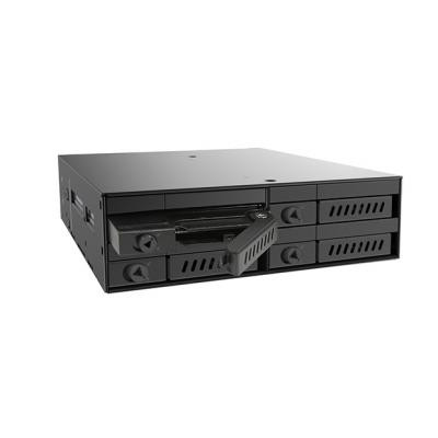 Бекплейн Chieftec 1x5.25&quot;/4x2.5&quot; Hot-Swap Metal (CMR-425)