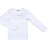 Кофта дитяча Matilda з мереживною оборкою (8430-128G-white)