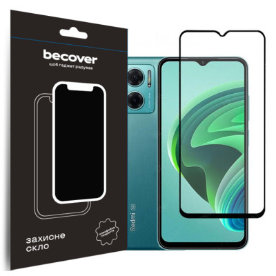 Скло захисне BeCover Xiaomi Redmi Note 11E 5G Black (710172)