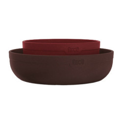 Тарілка дитяча Lovi Pistachio Tamarillo Бордові 2 шт (21/531_red)