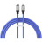 Дата кабель USB-C to USB-C 1.0m CoolPlay Fast Charging 100W blue Baseus (CAKW000203)