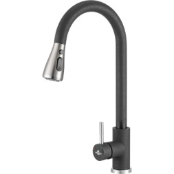 Змішувач GRANADO Campo LUX black shine (gz0501)