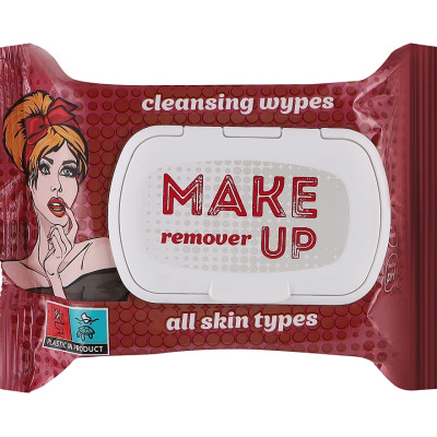 Вологі серветки Mi Mi Beauty Для зняття макіяжу 24 шт. (4820237500564)